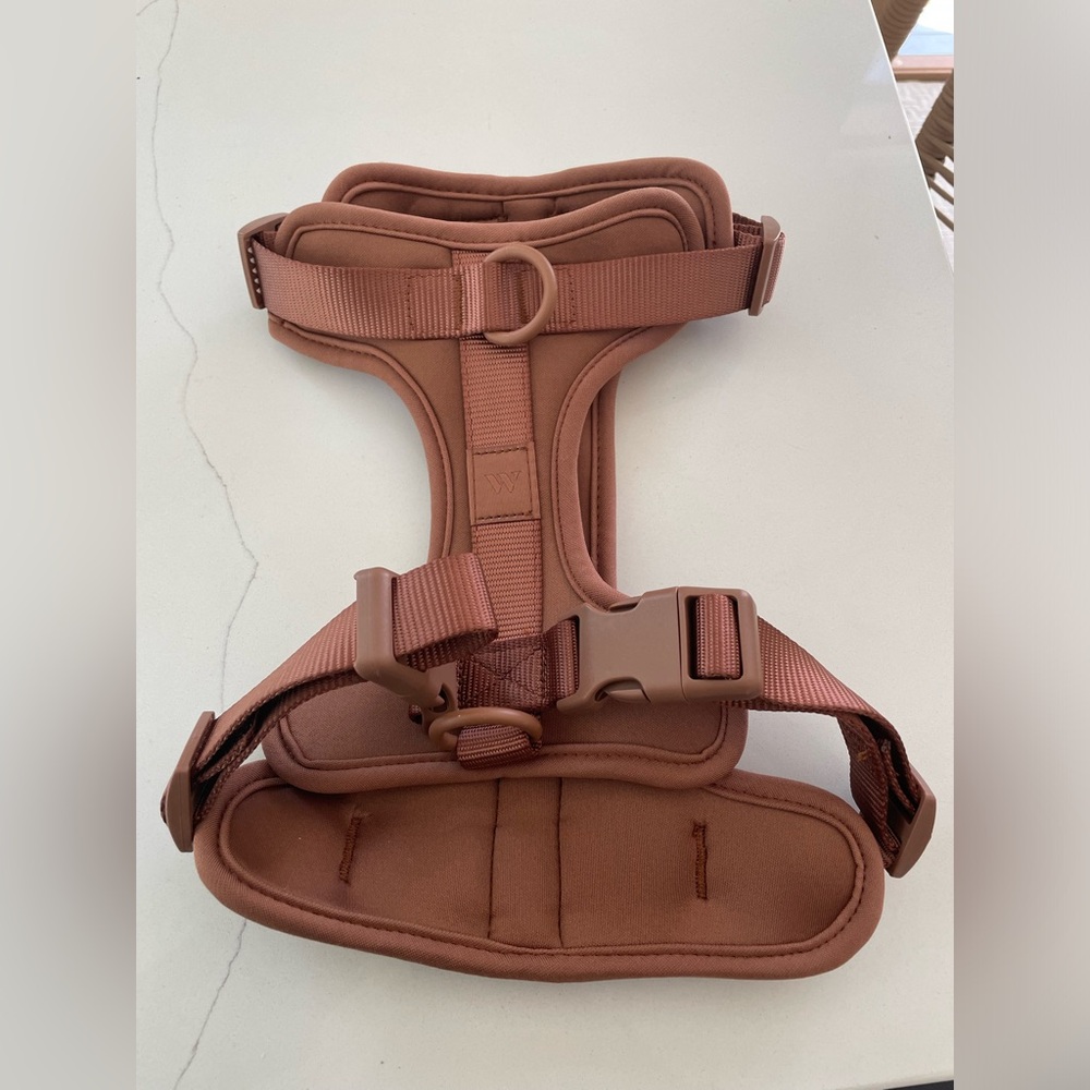 Wild One Dog Harness, Leash & Poop Bag carrier.